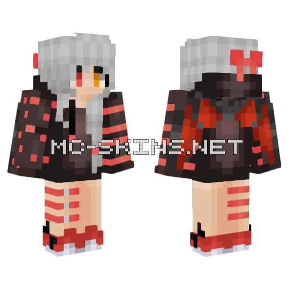 Cute Jenny Skin Minecraft skin, front and back
