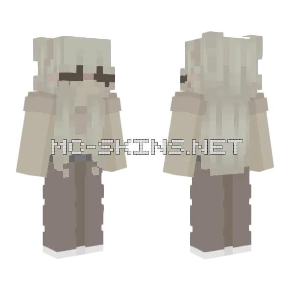 Cute Jenny Skin Minecraft skin, front and back
