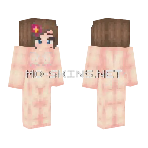 Cute Jenny Skin Minecraft skin, front and back