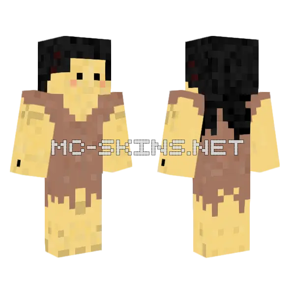 Cute Jenny Skin Minecraft skin, front and back