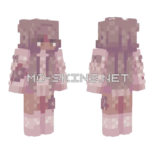 Cute Rce Minecraft skin, front and back