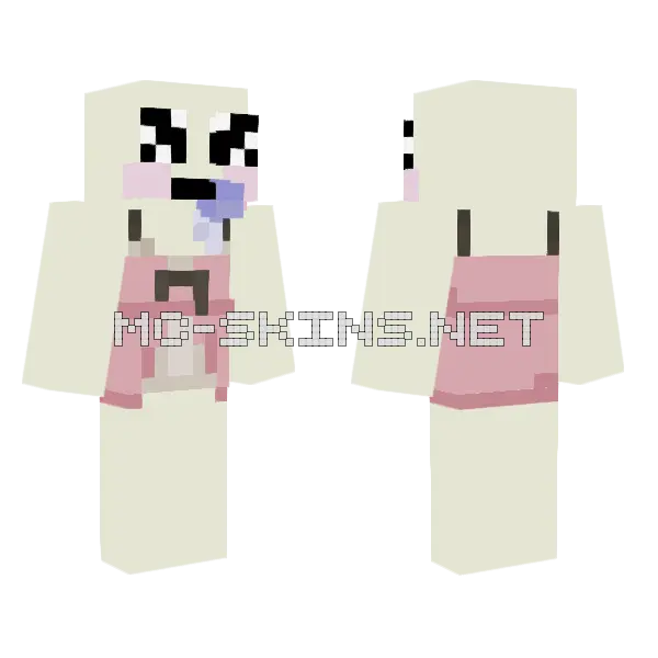 Cute Silly Boi Minecraft skin, front and back