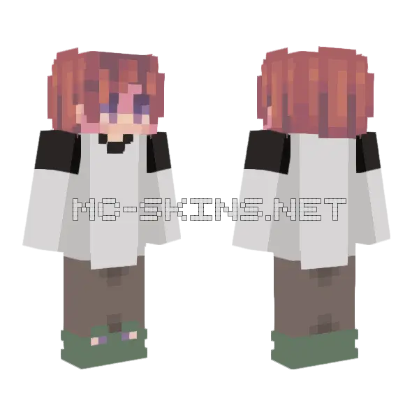 Cvtie Minecraft skin, front and back