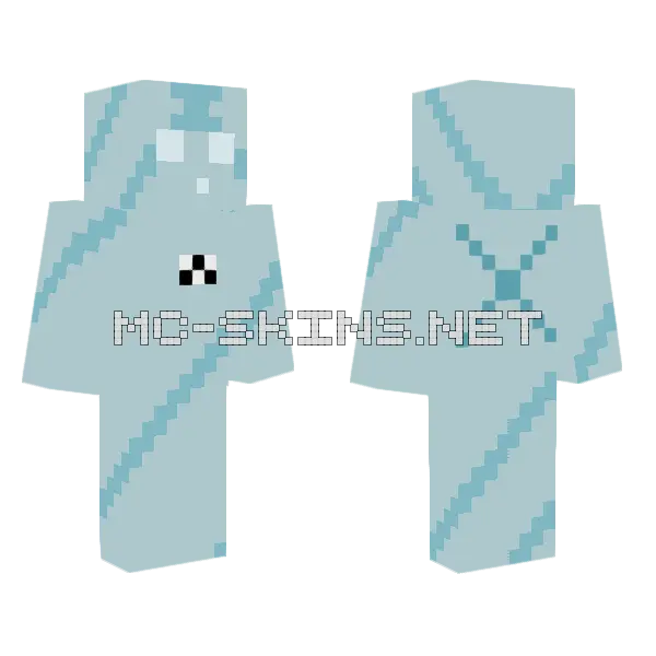 Cyan Gleam, front and back