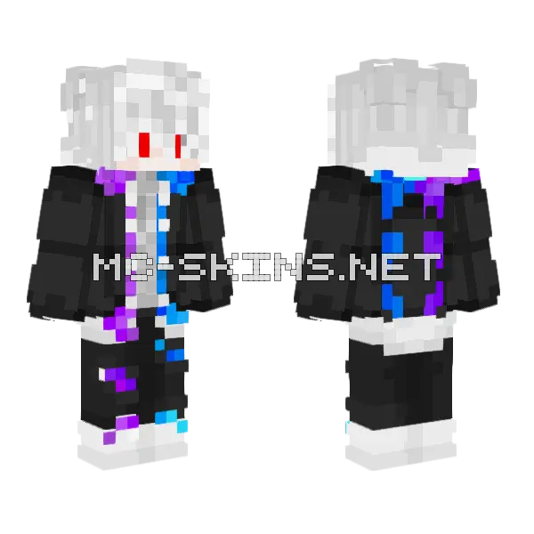 Cyarius Boy Skin Minecraft skin, front and back