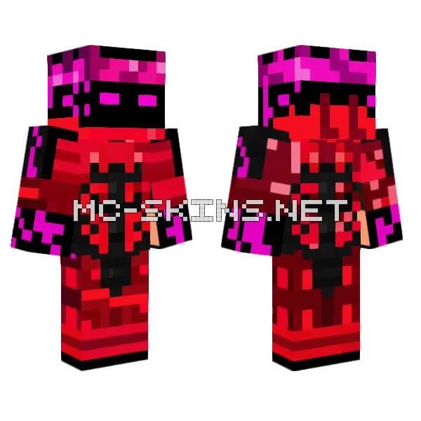 Cybernetic Knight, front and back