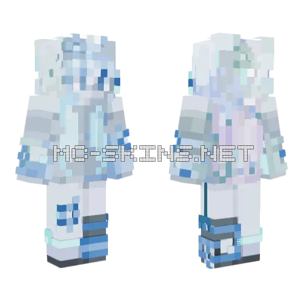 Cyberpunk Ghost, front and back