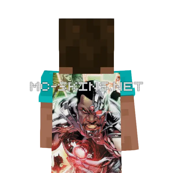 Cyborg cape, outside and lining