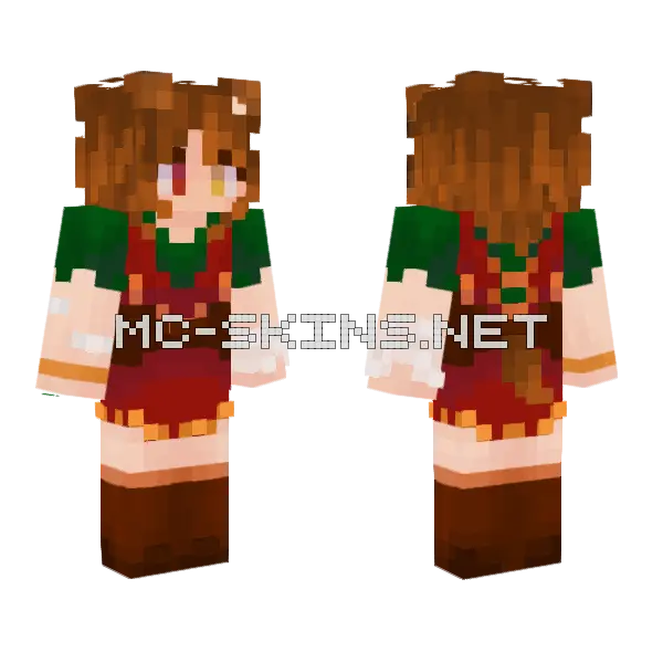 Cydi Cydiz Z Artfight Attack Minecraft skin, front and back