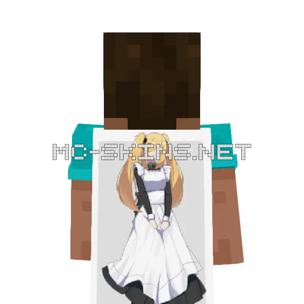 Cynthia Maid cape, outside and lining
