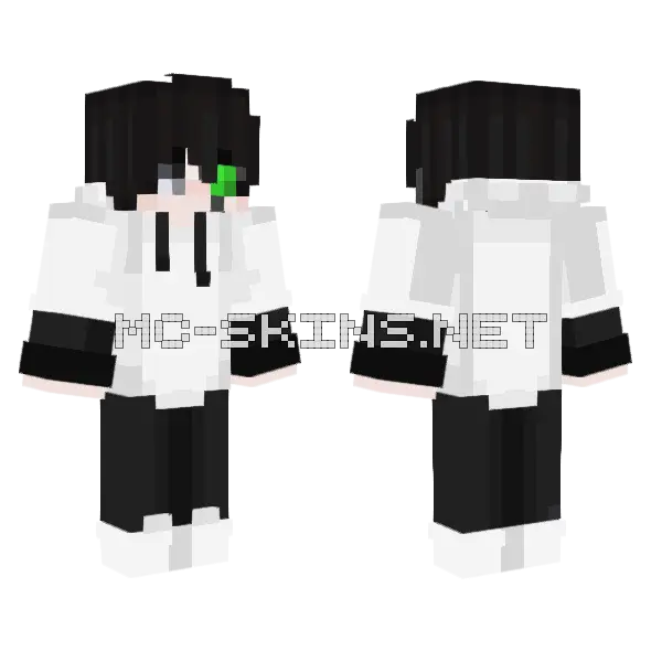 Cyo L Minecraft skin, front and back