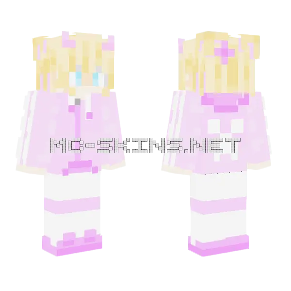 D E E M O N Minecraft skin, front and back