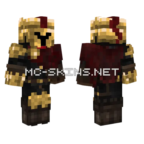 D3rlord The Best Minecraft skin, front and back