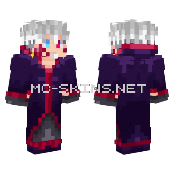 Dacxkk Boy Skin Minecraft skin, front and back