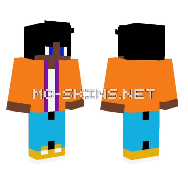Dad Skin Minecraft skin, front and back