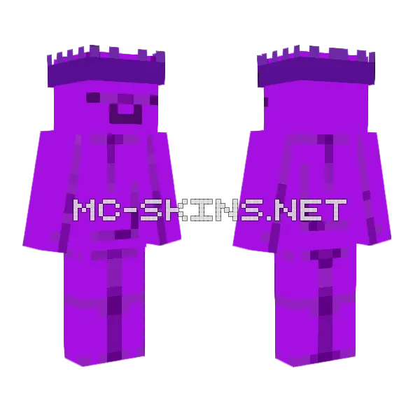 Dada Minecraft skin, front and back