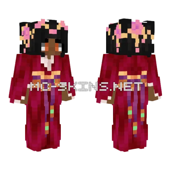 Dada Minecraft skin, front and back