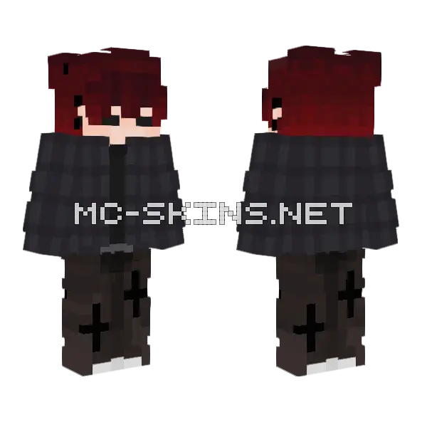 Dadada Suit Minecraft skin, front and back