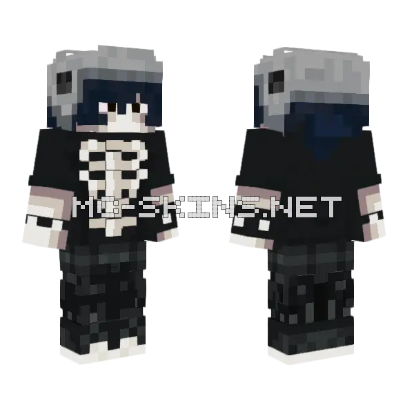 Daimenindecay Skin Minecraft skin, front and back