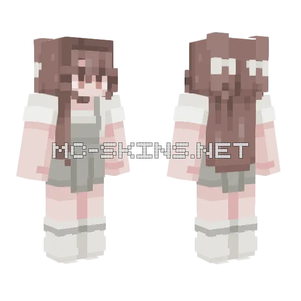 Daisy Seed RCE Minecraft skin, front and back