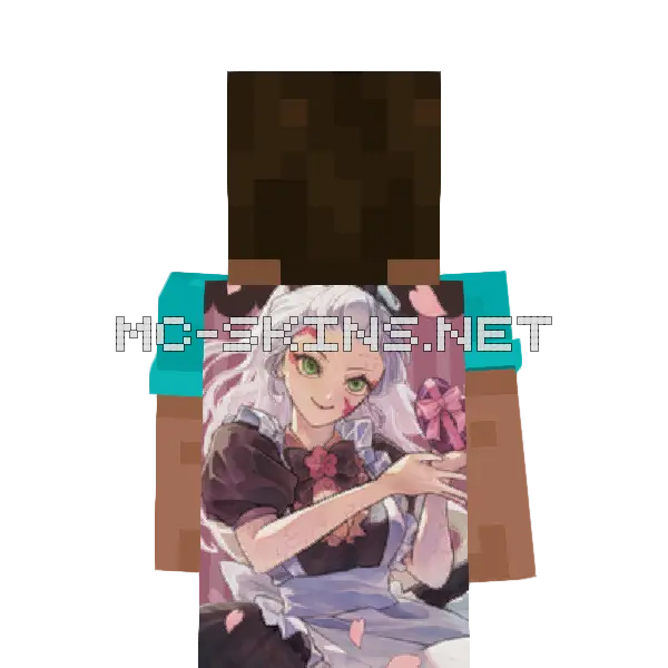Daki cape, outside and lining