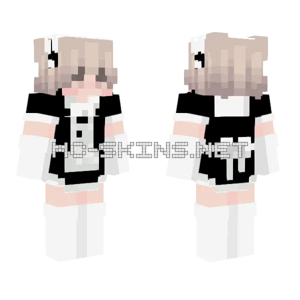 Dan Mad Remodel Minecraft skin, front and back