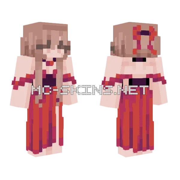 Dancer Skin Minecraft skin, front and back