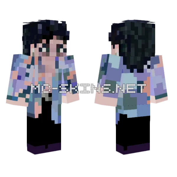 Daniel Ash Maybe Minecraft skin, front and back