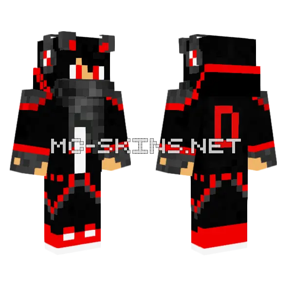 Danplaysreal YT D Guy Minecraft skin, front and back