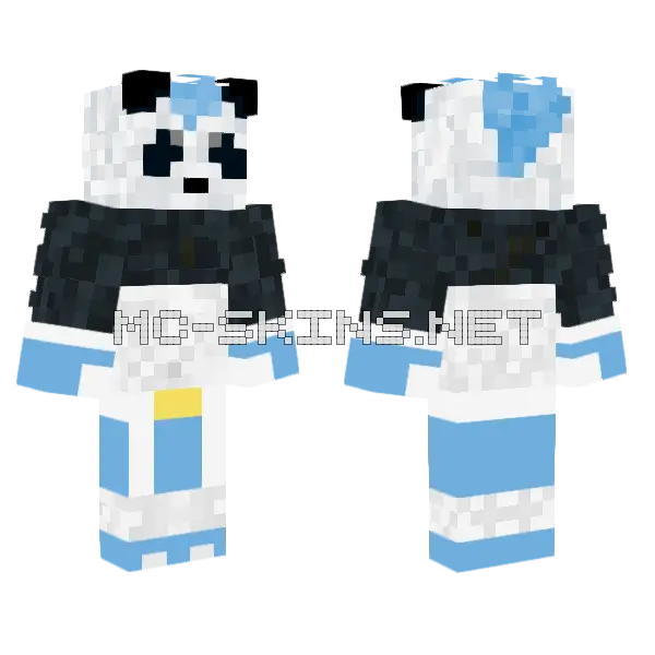 Dante Boxeador 2 Minecraft skin, front and back