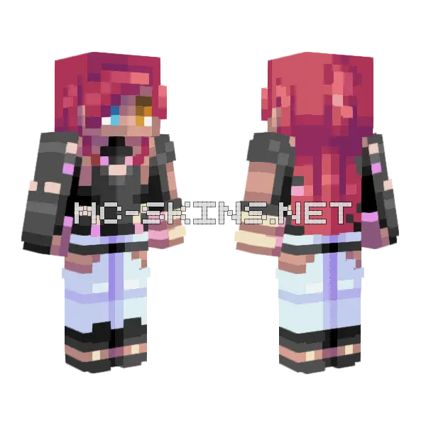 Dante Nucarnival Minecraft skin, front and back