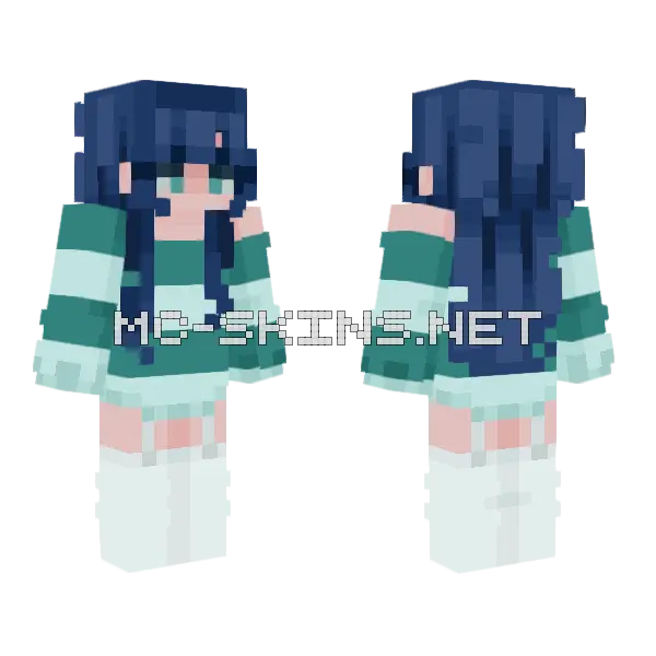 Dany Minecraft skin, front and back