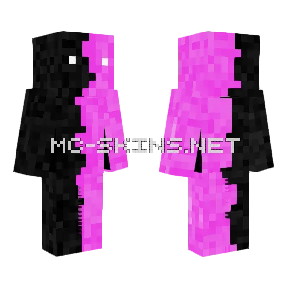 Daquavis Minecraft skin, front and back