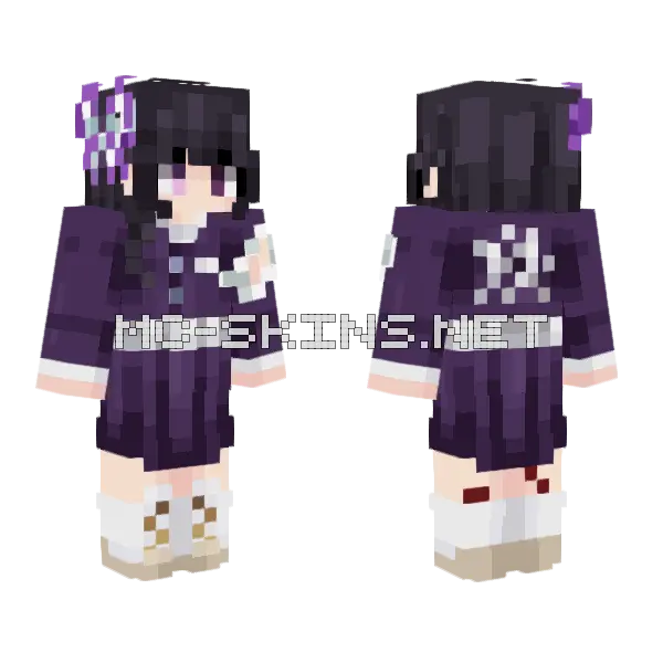 Dark Academia Girl, front and back