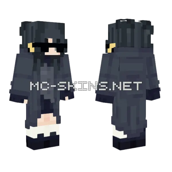 Dark Academia Outfit, front and back