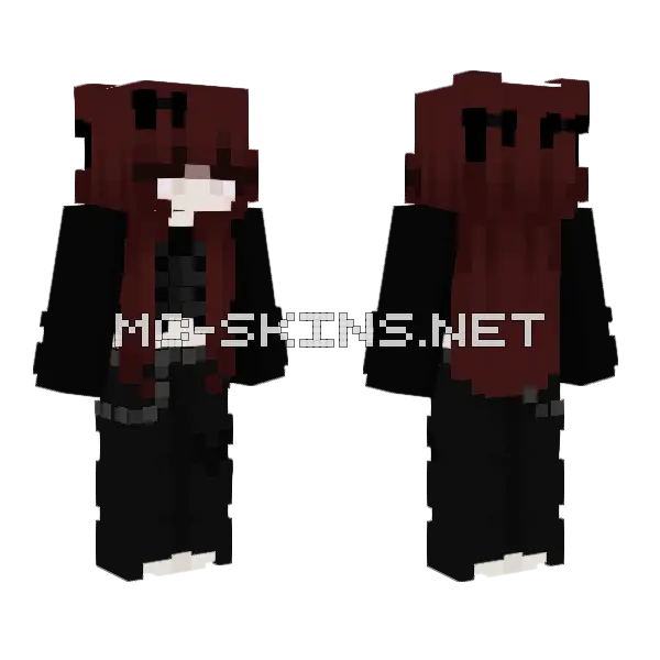 Dark Academia Scholar, front and back