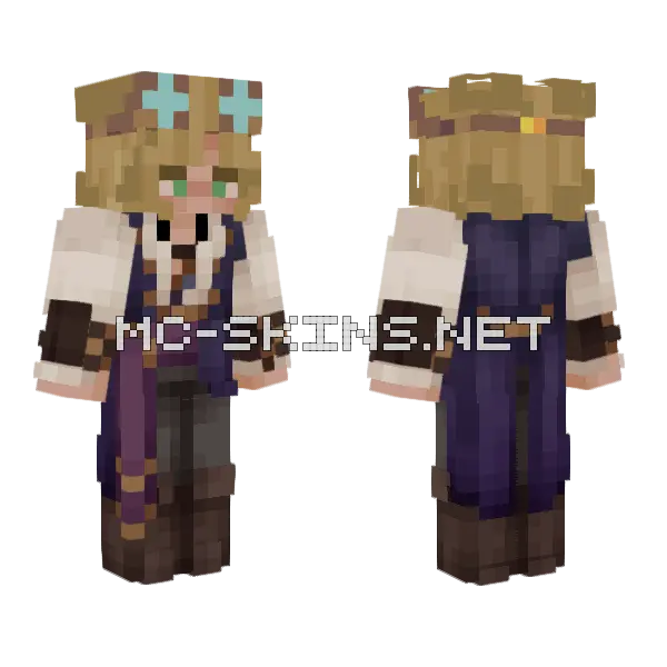 Dark Blue Formal Outfit, front and back