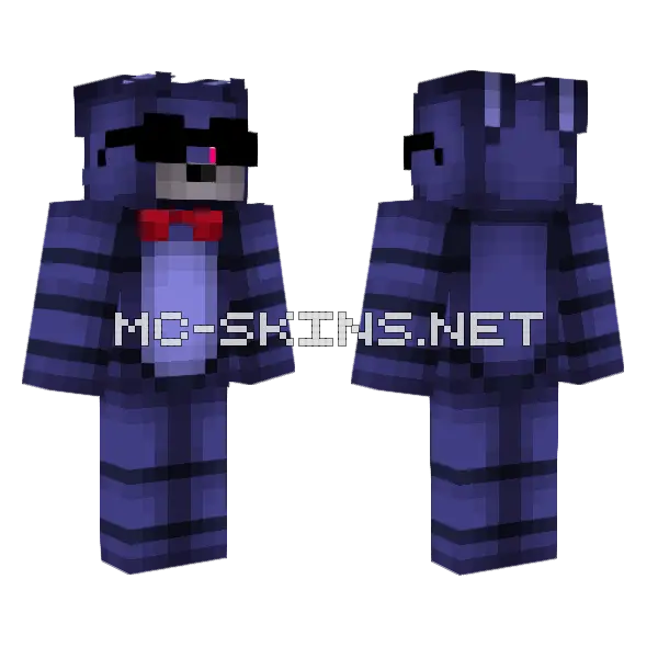 Dark Blue Jumpsuit, front and back