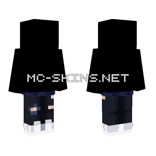 Dark Blue Suit, front and back