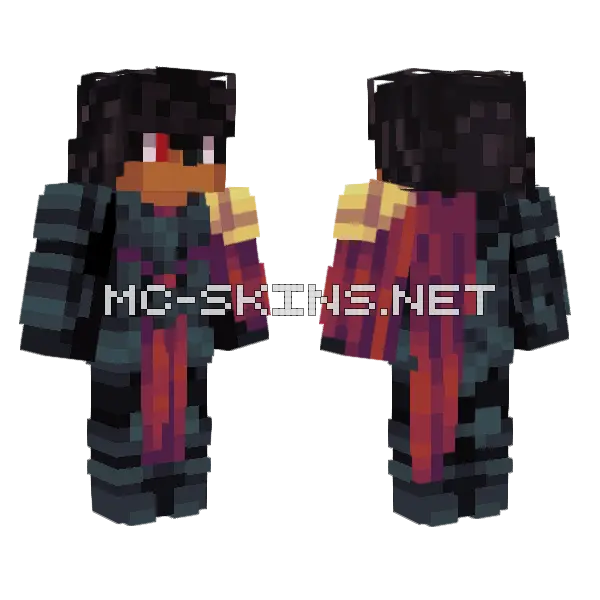 Rowan Azreal, front and back