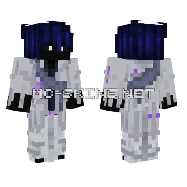 Dark Hooded Figure, front and back