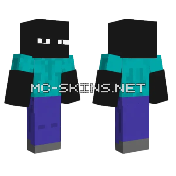 Dark Hooded Figure, front and back