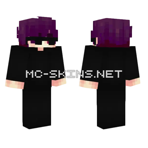 Dark Hooded Figure, front and back