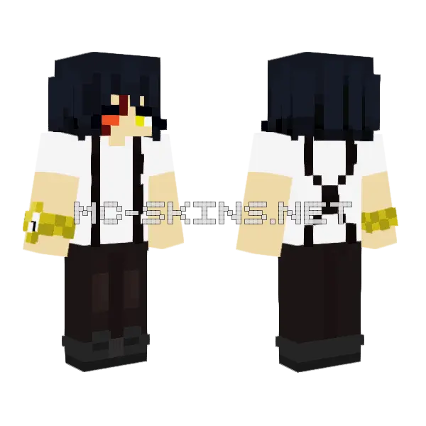 Dark Hooded Figure, front and back