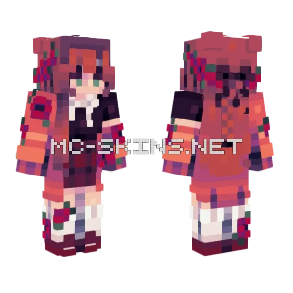 Dark Humour St Minecraft skin, front and back