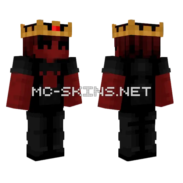 Dark King, front and back