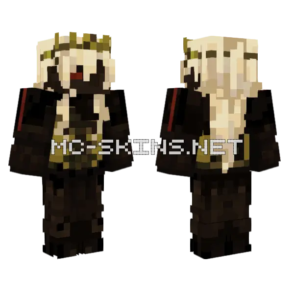 Dark Knight Armor, front and back