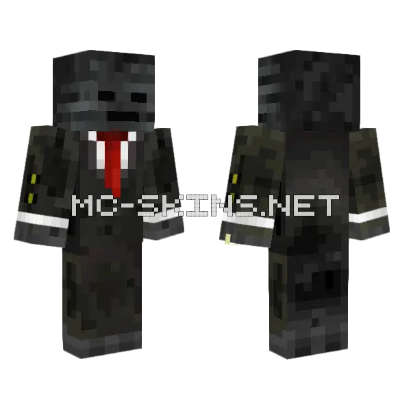 Dark Knight Armor, front and back