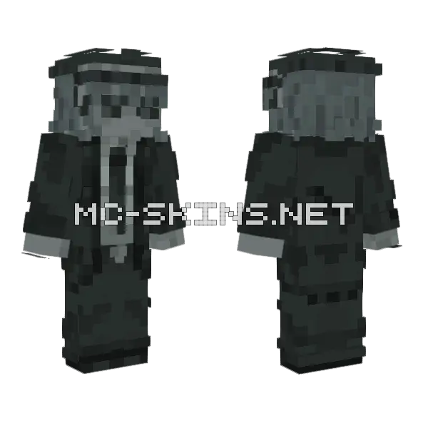 Dark Knight Armor, front and back