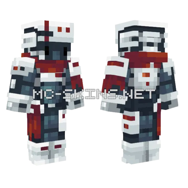 Dark Knight Armor, front and back
